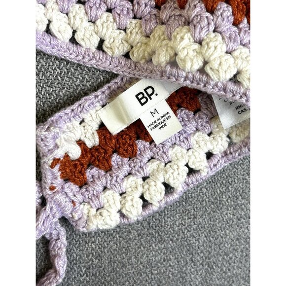 Juniors BP Crochet Halter Top, Size Medium - Picture 6 of 16